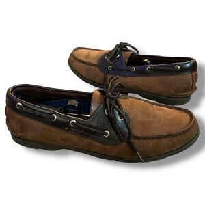 Sperry Top-Sider Mens Boat Shoes Leather‎ Upper Brown Size 12M